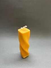 Wave Dekoratif Mum – Dalga Formlu, El Yapımı Modern Tasarım