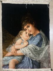 Anne Sevgisi El Dokuma Dekoratif Halı
